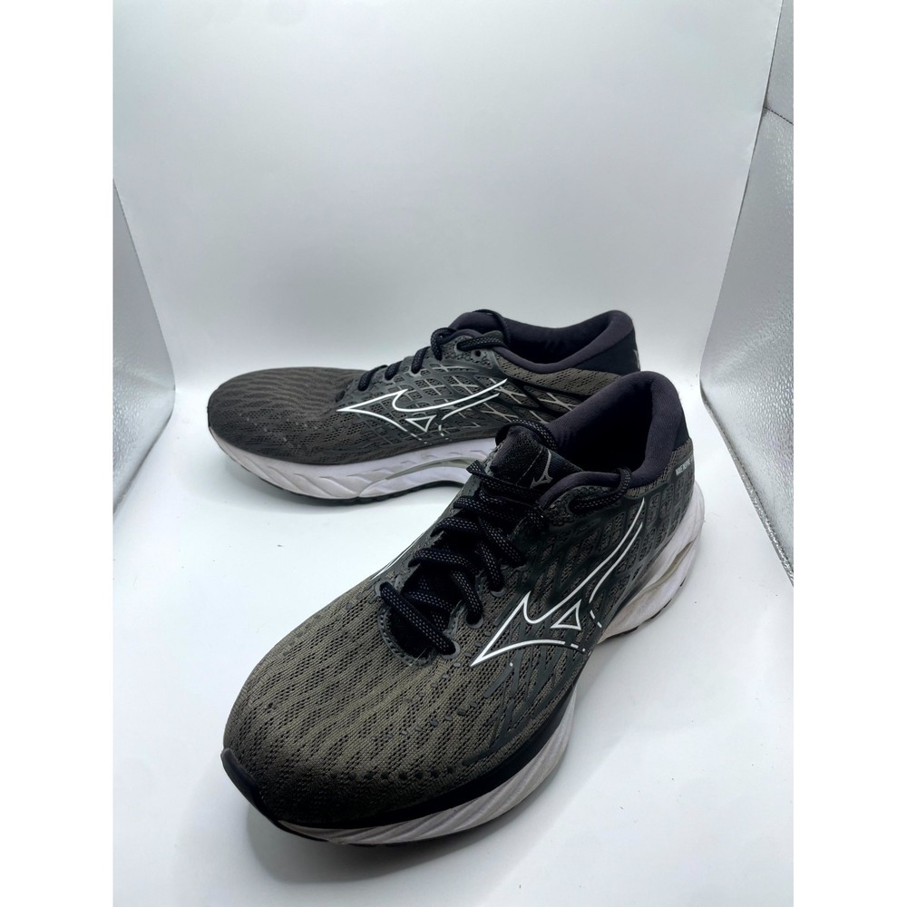 Mizuno Wave Inspire 20 411435.EY00 Womens 9.5 Sneaker Black Mesh Running Shoes